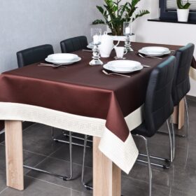 Obrus Rodos – Brąz/Beż