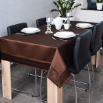 Obrus Rodos – Brąz/Beż