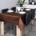 Obrus Rodos – Brązowy