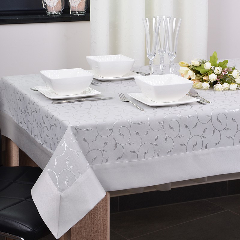 Obrus Clematis – Szary Obrus Clematis – Szary