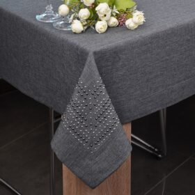 Obrus Panama Decor – Grafit