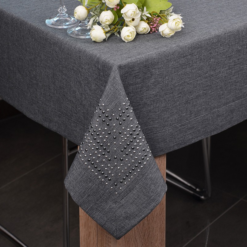 Obrus Panama Decor – Grafit Obrus Panama Decor – Grafit