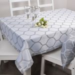 Obrus Casablanca Lux Czarno-Srebrny