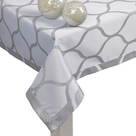 Obrus Casablanca Lux Grafit-Srebro Obrus Casablanca Lux Grafit-Srebro