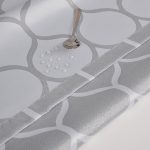 Obrus Casablanca Lux Grafit-Srebro