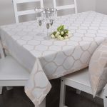 Obrus Casablanca Lux Czarno-Srebrny