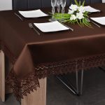 Obrus z Gipiurą 114 – Biały