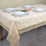 Obrus z Gipiurą 127 – Szary