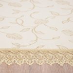 Obrus z Gipiurą 127 – Perłowy Obrus z Gipiurą 127 – Perłowy