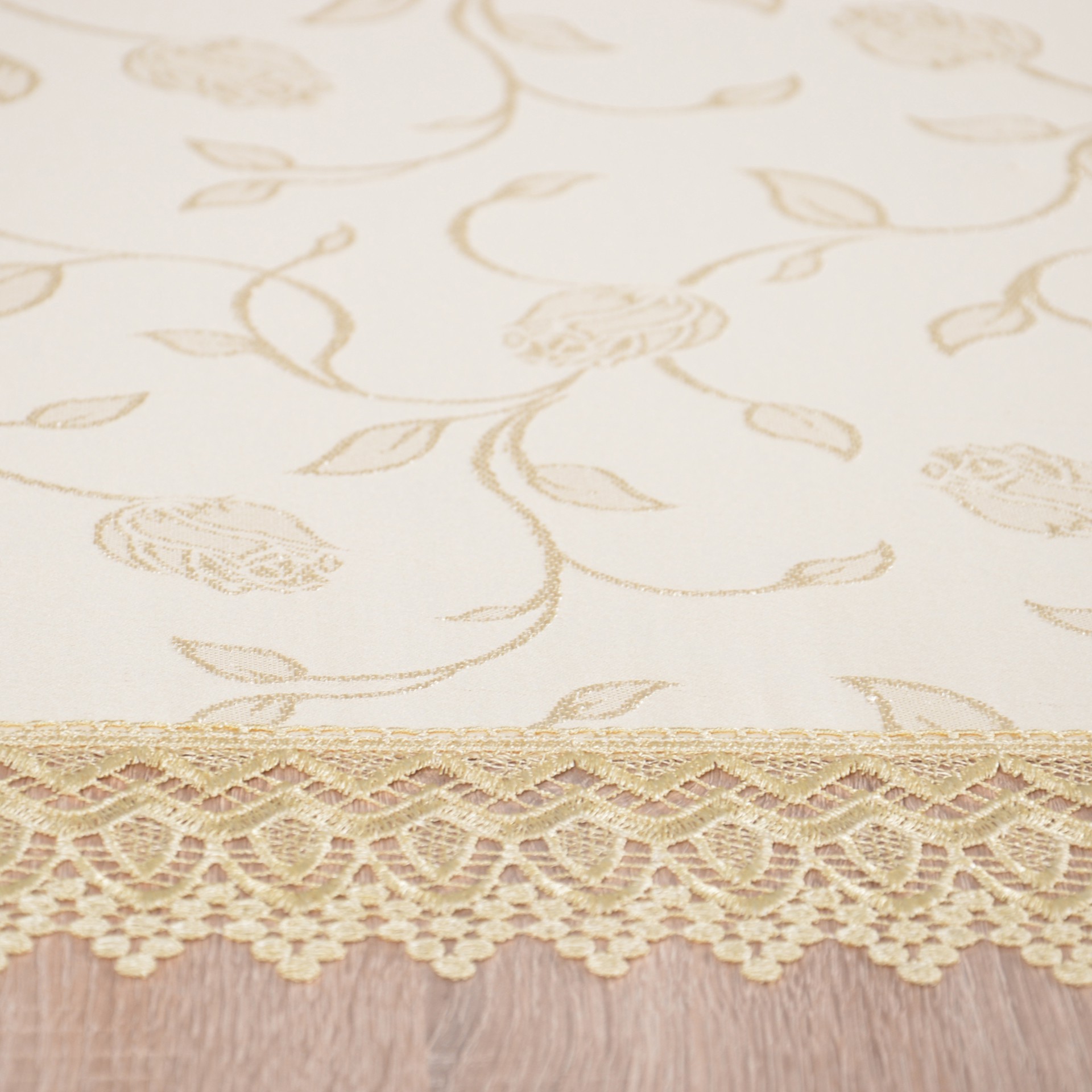 Obrus z Gipiurą 127 – Perłowy Obrus z Gipiurą 127 – Perłowy