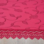 Obrus z Gipiurą 127 – Bordowy Obrus z Gipiurą 127 – Bordowy