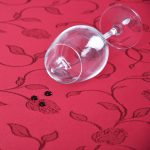 Obrus z Gipiurą 127 – Bordowy Obrus z Gipiurą 127 – Bordowy