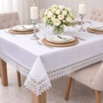 Obrus z Gipiurą 114 – Biały Obrus z Gipiurą 114 – Biały