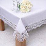 Obrus z Gipiurą 114 – Biały Obrus z Gipiurą 114 – Biały