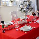 Obrus Glamour – Czarny/złoty