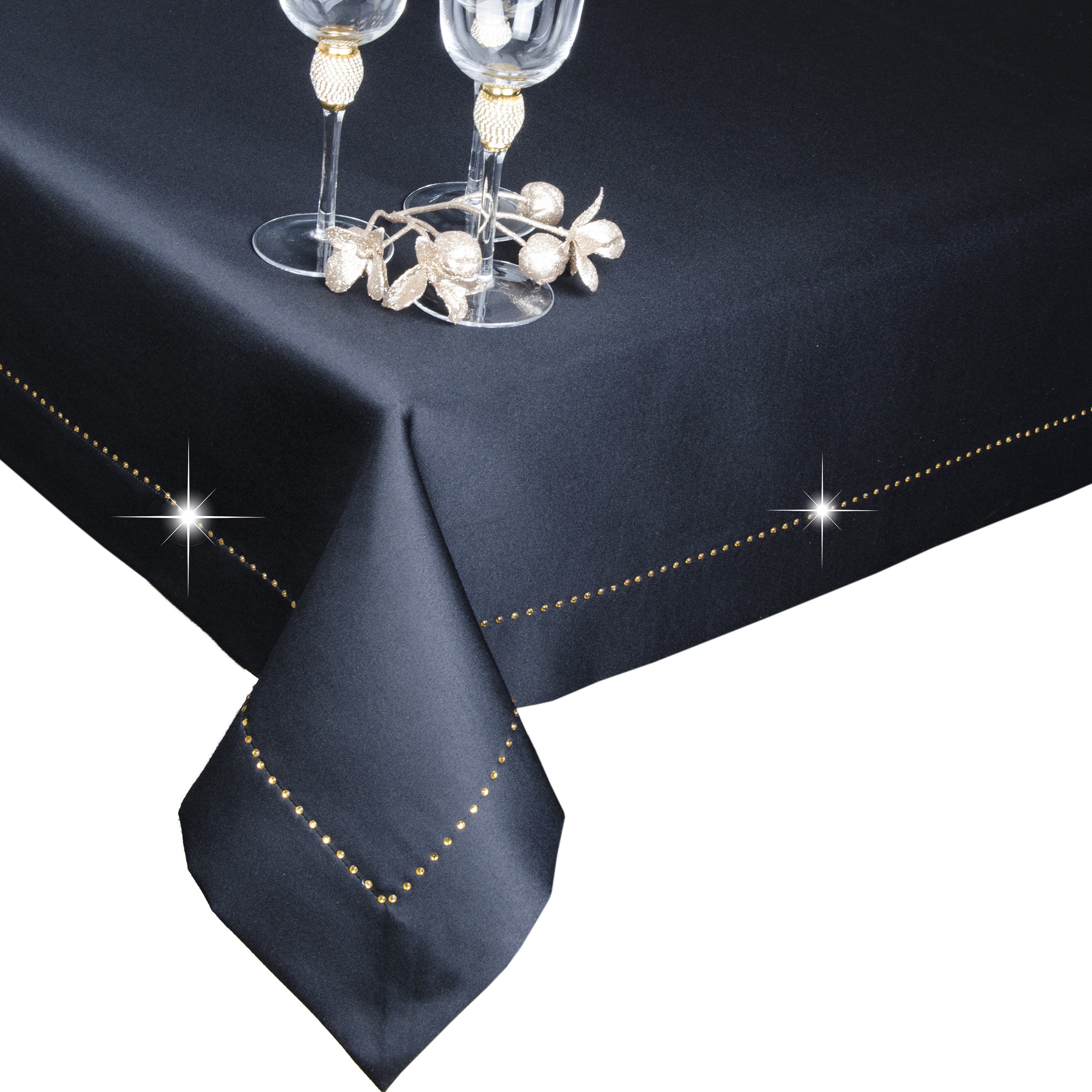Obrus Glamour – Czarny/złoty Obrus Glamour – Czarny/złoty