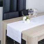 Obrus Glamour – Biały/złoty