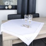 Obrus Glamour – Biały/złoty