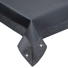 Obrus Szmaragd – Grafitowy