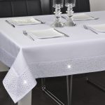 Obrus Szmaragd – Biały Obrus Szmaragd – Biały