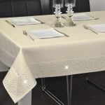 Obrus Szmaragd – Biały