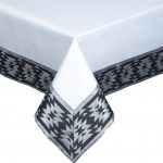 Obrus Vega Lux Brokat – Srebro