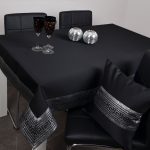 Obrus Rodos Lux – Czarny-Złoto