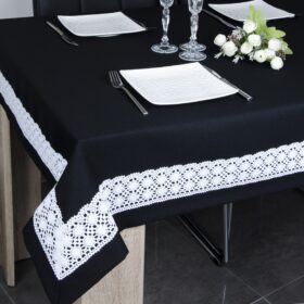 Obrus Sewilla – Czarny