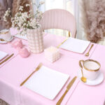 Obrus Panama – Pudrowy róż