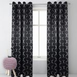 Zasłona Casablanca – Czarny Srebro Zasłona Casablanca – Czarny Srebro