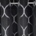 Zasłona Casablanca – Czarny Srebro Zasłona Casablanca – Czarny Srebro