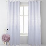 Zasłona Casablanca – Biały Srebro Zasłona Casablanca – Biały Srebro