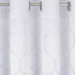 Zasłona Casablanca – Biały Srebro Zasłona Casablanca – Biały Srebro
