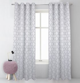 Zasłona Casablanca – Grafit Srebro Zasłona Casablanca – Grafit Srebro
