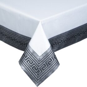 Obrus Rodos Lux Brokat – Srebro Obrus Rodos Lux Brokat – Srebro