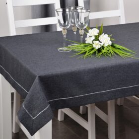 Obrus Panama Lux – Grafit