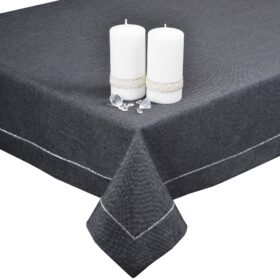 Obrus Panama Lux – Grafit Obrus Panama Lux – Grafit