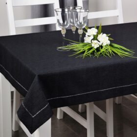 Obrus Panama Lux – Czarny