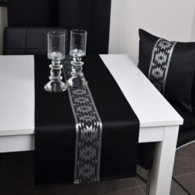 Pas Vega Lux – Czarny Srebro