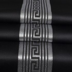 Pas Rodos Lux – Czarny Srebro Pas Rodos Lux – Czarny Srebro