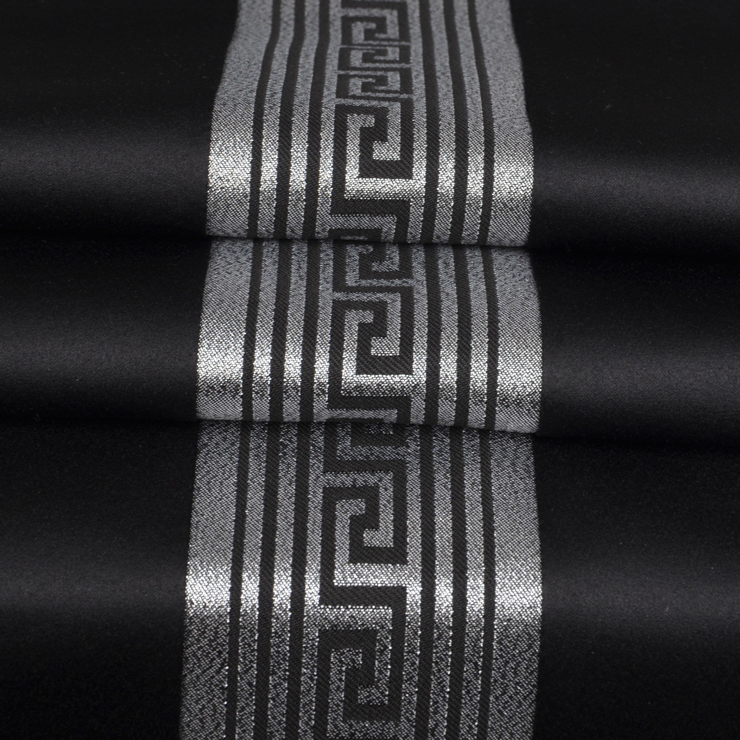 Pas Rodos Lux – Czarny Srebro Pas Rodos Lux – Czarny Srebro