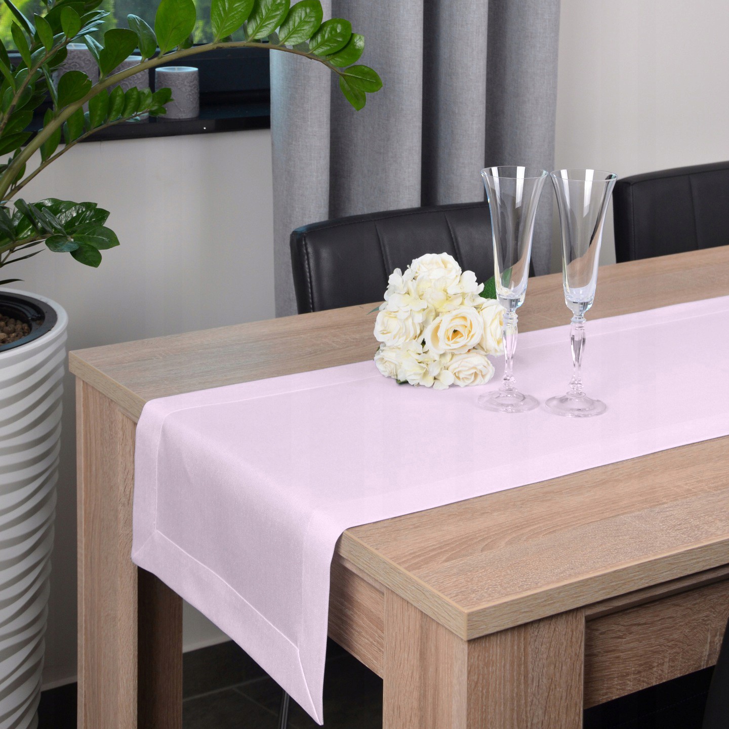 Bieżnik Panama – Pudrowy Róż Bieżnik Panama – Pudrowy Róż