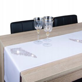 Pas Liść – Biel Złoto Pas Liść – Biel Złoto