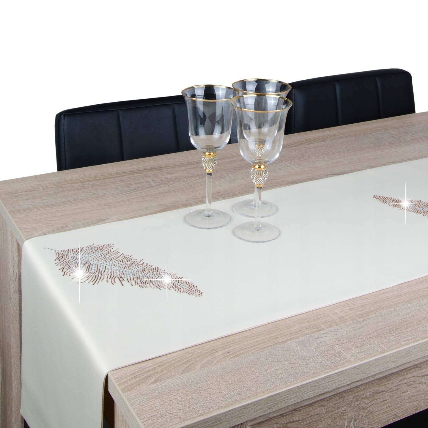 Pas Liść – Beż Złoto Pas Liść – Beż Złoto