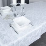 Obrus Motyl – Srebro