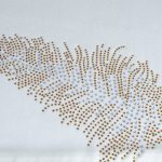 Podkładki Liść – Ekri Złoto Podkładki Liść – Ekri Złoto