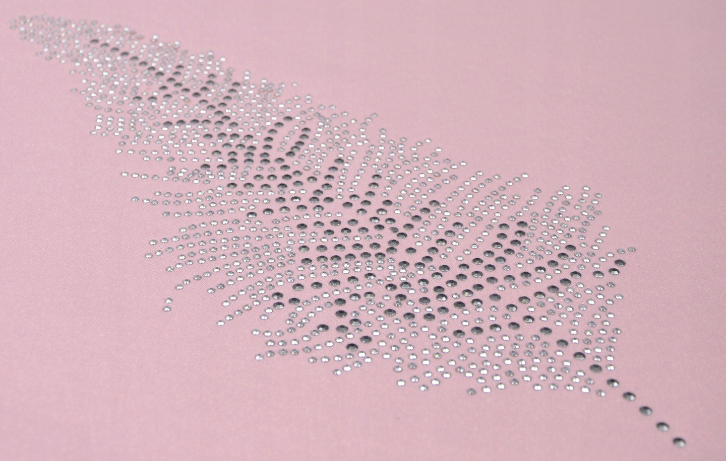 Podkładki Liść – Pudrowy Róż Podkładki Liść – Pudrowy Róż