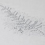 Podkładki Liść – Szary Srebro