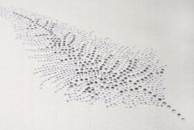 Podkładki Liść – Ekri Srebro