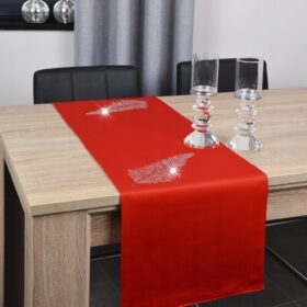 Pas Liść – Czerwony Srebro